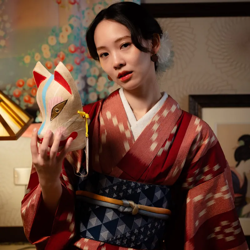 紅粉方格 6